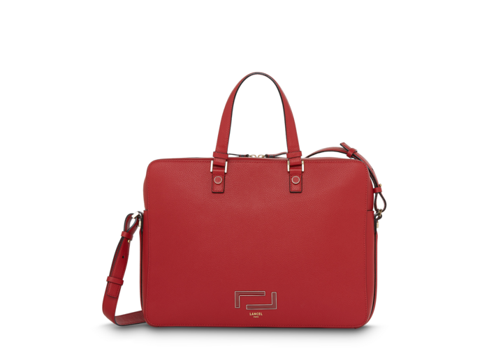 Pia de Lancel - Porte-Document Femme - Rouge Lancel