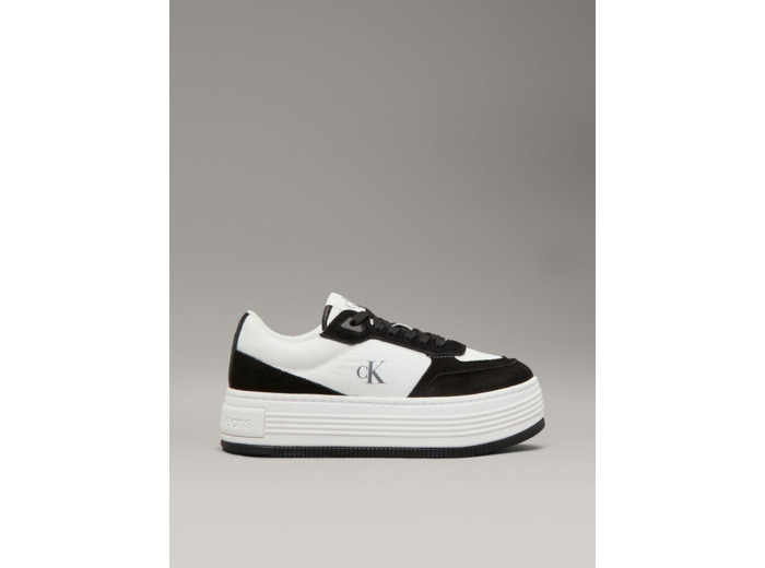 BASKETS À LACETS BAS FLATFORM