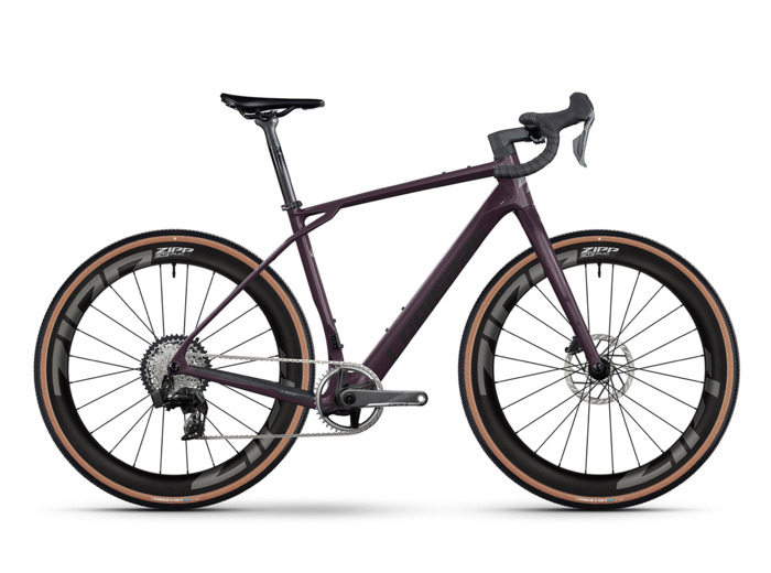 Vélo de gravel CROSSHILL CF 8.0 Violet Prune