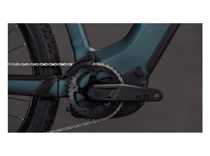 VTT semi rigide électrique REACTION HYBRID ONE 800 Vert Royal