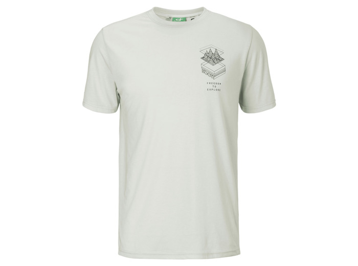 T-shirt manches courtes Homme DEFINED DRI Gris