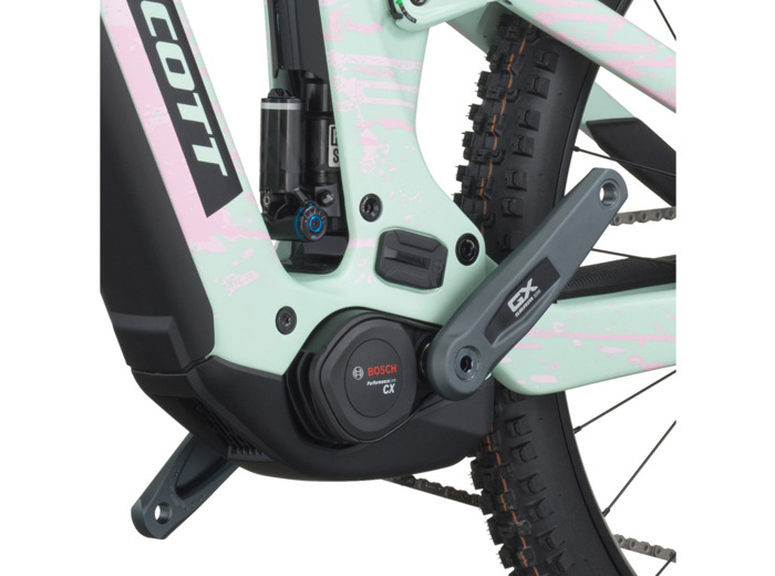 VTT tout suspendu électrique PATRON ST 900 Vert Mistyade