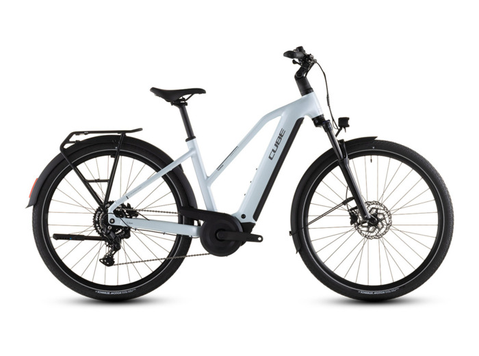 Vélo trekking électrique TOURING HYBRID ONE 600 Bleu Glacier
