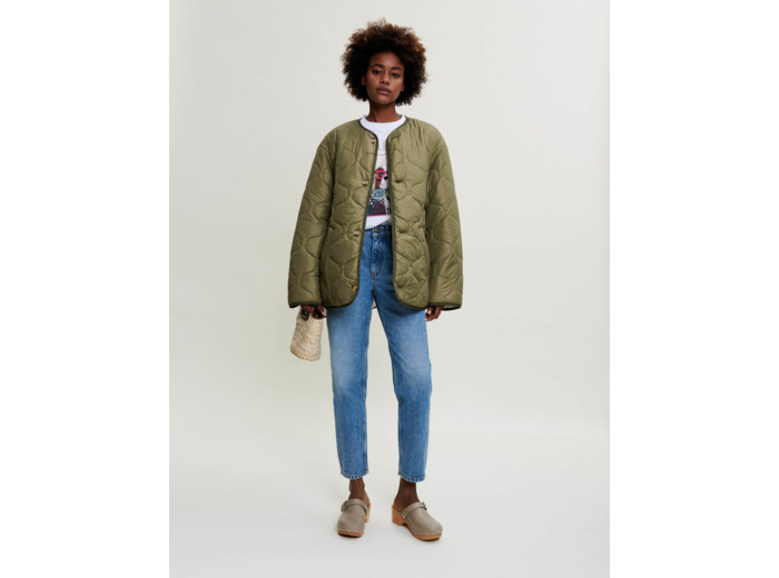 Doudoune oversize réversible