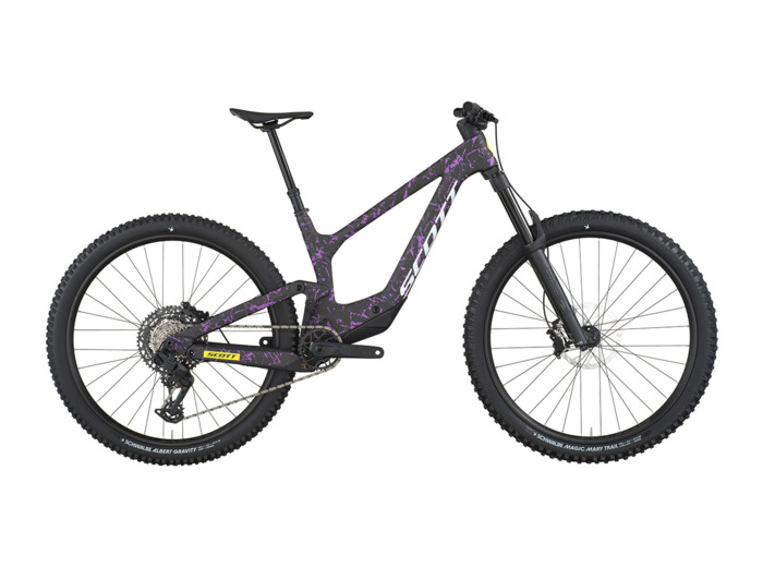 VTT tout suspendu RANSOM 920 Noir Carbone/Violet Craquelé