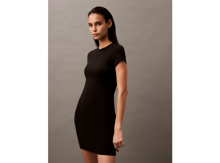 ROBE MINI BODYCON RIBBÉE