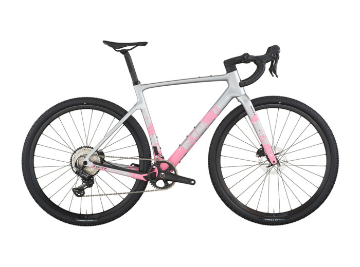Vélo de gravel ADDICT GRAVEL 30 Gris Carbone