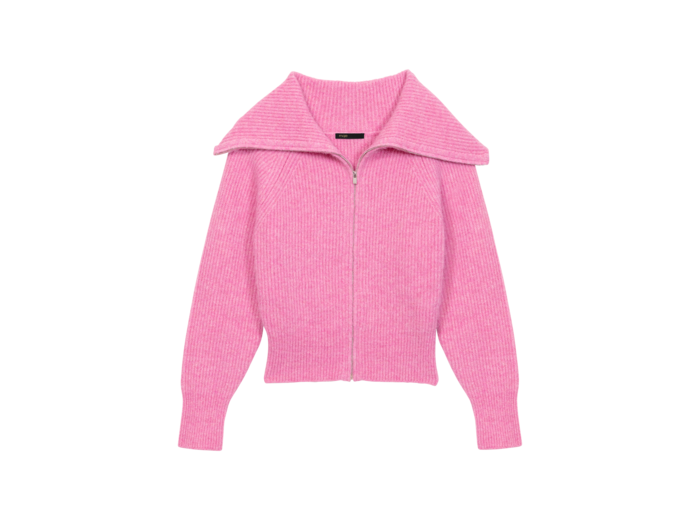 Cardigan en laine mélangée