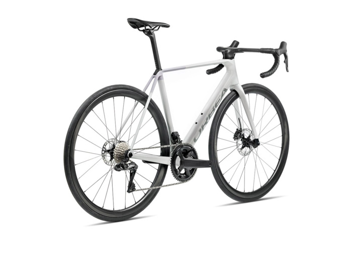 Vélo de route ORCA M20ITEAM Blanc Iris/Lilas