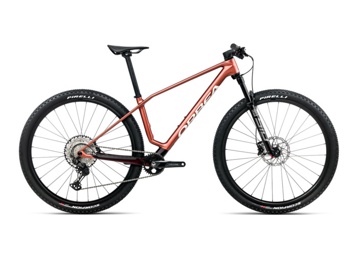 VTT semi rigide ALMA M30 Rouge Mars/Bordeaux