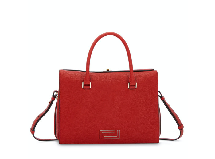 Pia de Lancel - Sac cabas - Rouge Lancel