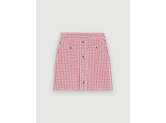 Jupe façon tweed