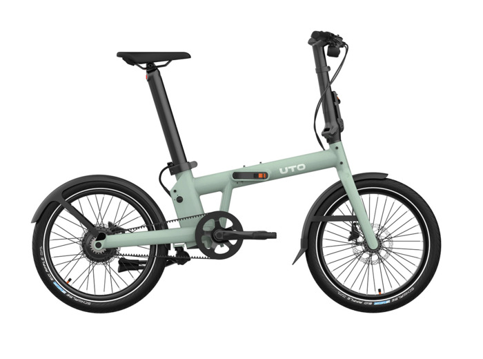 Vélo pliant électrique PRO20 Vert Fumé