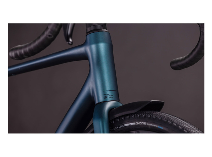 Vélo de gravel NUROAD RACE FE Vert Royal/Noir