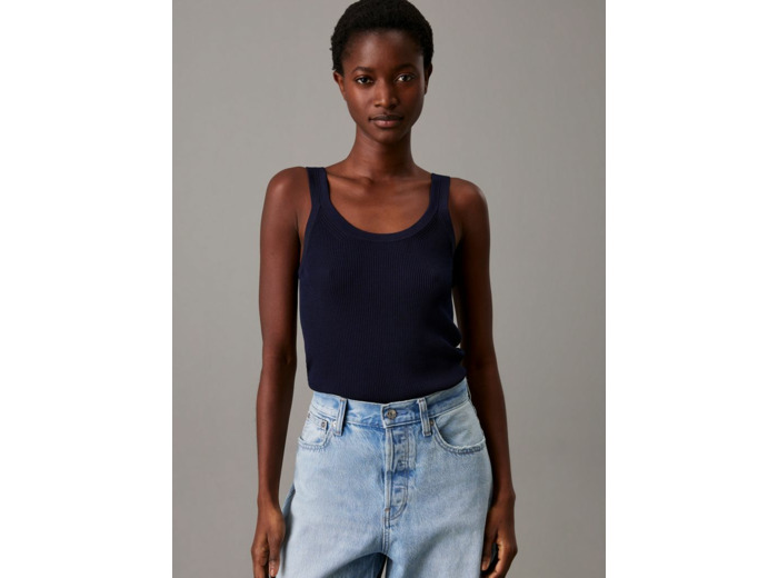 TOP EN RIB DE VISCOSE