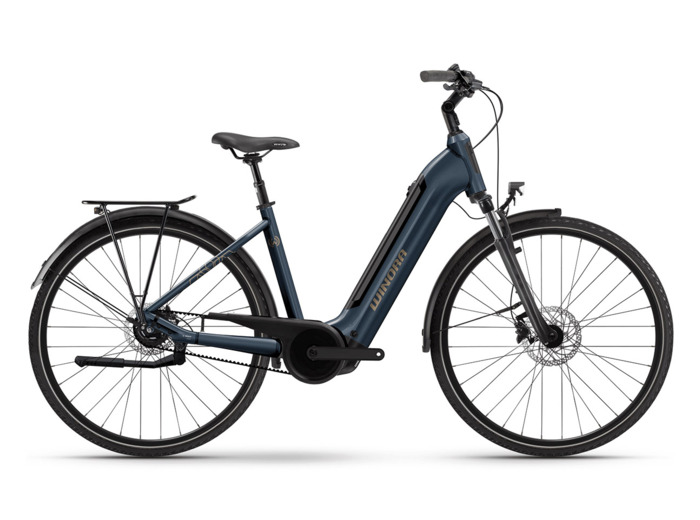 Vélo urbain/trekking électrique TRIA R5F Bleu Foncé
