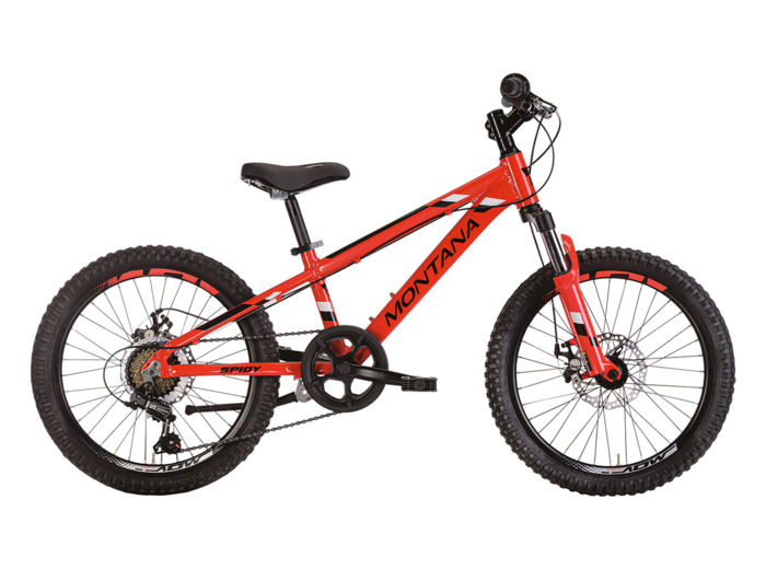 VTT semi rigide Enfant SPIDY 20 TY 1X6V Rouge