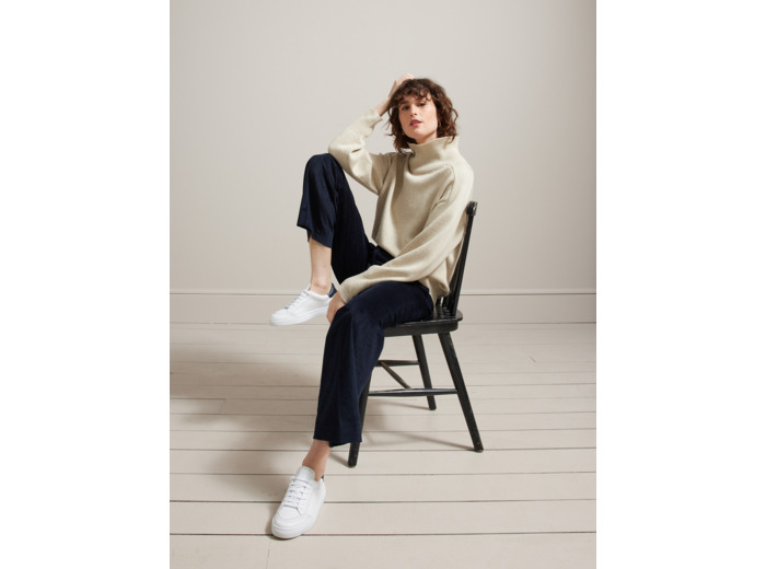 Boxy High Neck