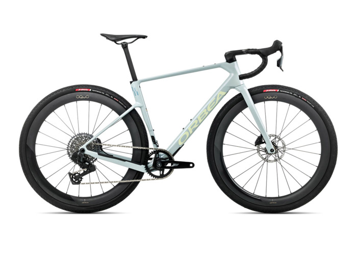Vélo de gravel TERRA RACE M31ELTD 1X Bleu Béton