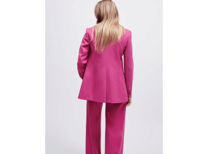 Veste de tailleur croisée et stretch