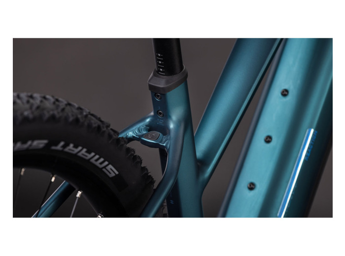 VTT semi rigide électrique REACTION HYBRID ONE 800 Vert Royal