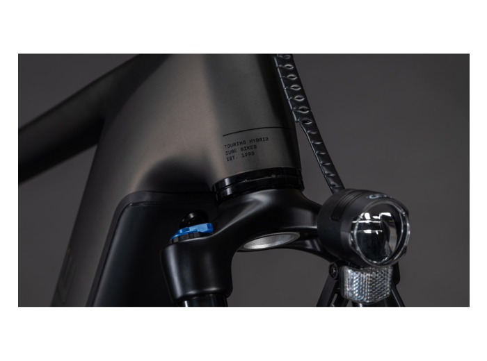 Vélo trekking électrique TOURING HYBRID COMFORT SLX 800 Charbon/Chrome