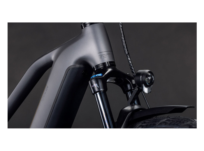 Vélo trekking électrique KATHMANDU HYBRID COMFORT PRO 800 Gris/Noir