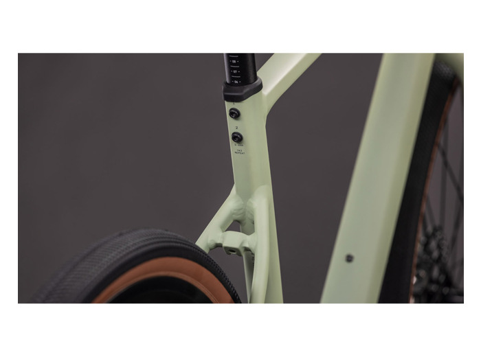 Vélo de gravel NUROAD PRO Vert Pois/Gris