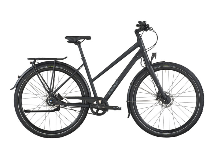 Vélo urbain/trekking VITESS 20 RIGID SLOPE Noir Mat