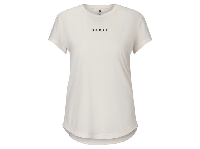 T-shirt manches courtes Femme DEFINED Coton Blanc