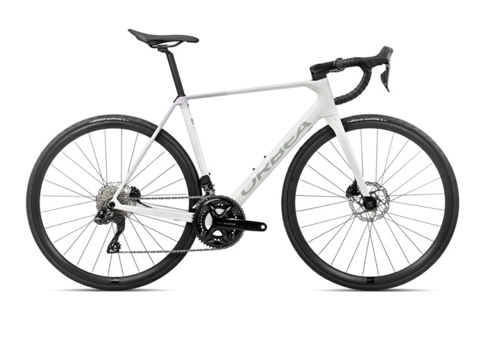Vélo de route ORCA M30I Blanc Iris/Lilas