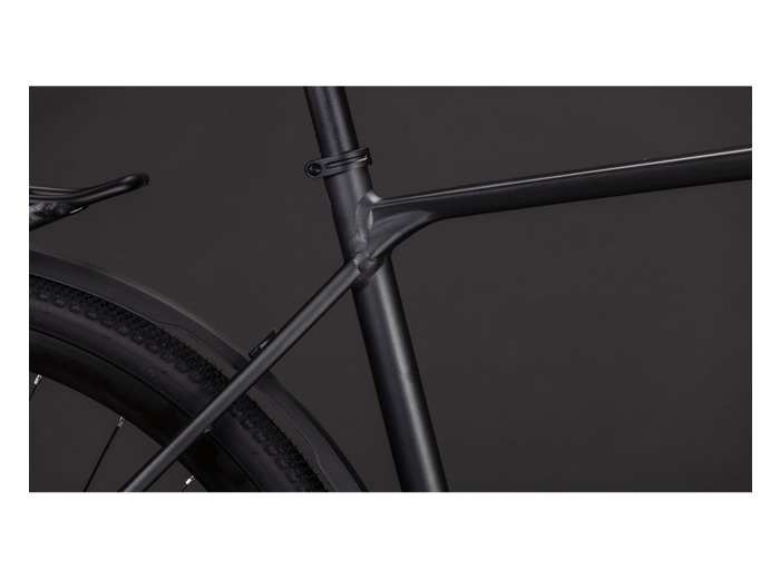 Vélo trekking NULANE PRO FE Gris/Chrome