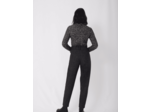 Pantalon façon slouchy à carreaux