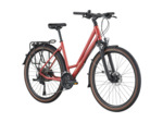 Vélo urbain/trekking VITESS 30 AMSTERDAM Rouge Métallique