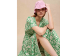 Robe longue asymétrique