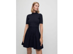 Robe patineuse en maille jacquard