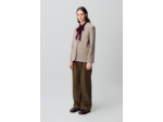 Veste boutonnée laine