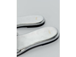 Mules en cuir ornées de studs