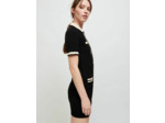 Robe en maille contrastée et mors