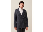 Veste tailleur rayée oversized
