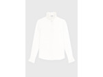 Chemise à col victorien écru