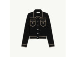 Cardigan à surpiqûres