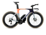 Vélo de triathlon ORDU M10ILTD UCI Argent/Tanzanite/Orange