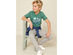 T-SHIRT  PRINT SLUB