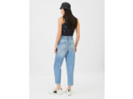Jean large avec ceinture élastiquée