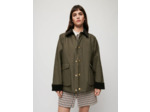 Manteau façon ciré de chasse