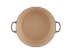 Cocotte ronde 28cm en fonte émaillée flint