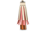 Les Ailes de Lancel - Porte-clés pompon XL - Cuir lisse et métal
