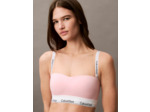 SOUTIEN-GORGE BANDEAU MODERNE EN COTON ÉLASTIQUE LÉGÈREMENT DOUBLÉ