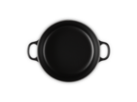 Cocotte ronde 22cm en fonte émaillée noire